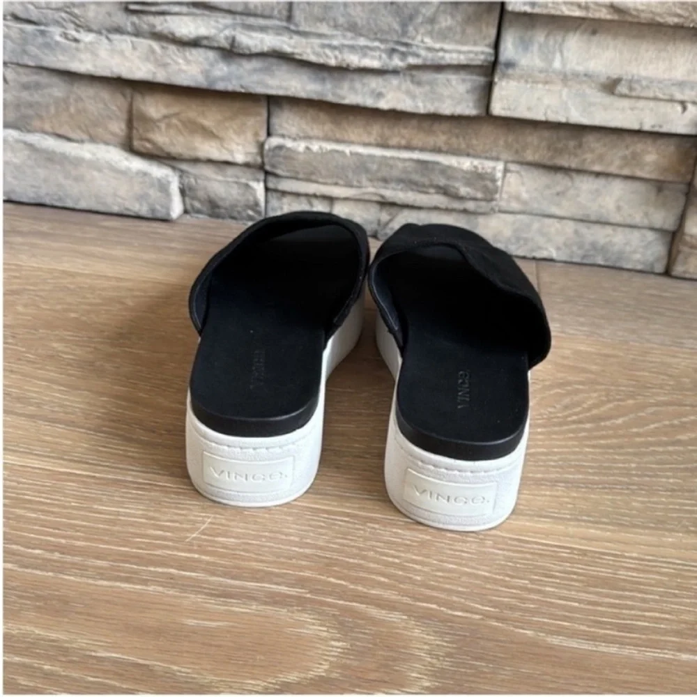 Vince Two-Tone Platform Slides